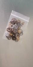 Pulcritude 60 uds 4 Color tamaño pequeño 8-15mm mezcla aleación mecánica Steampunk Cogs & Gears Diy accesorios nuevo Oct Drop ship
