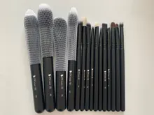 DUcare-Juego de brochas de maquillaje, 8-27 Uds., negro, profesional, pelo Natural, base en polvo, colorete, sombra de ojos