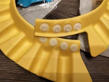 Gorro de baño ajustable para bebés y niños, gorro de ducha suave con champú para la cabeza de niños a bebés, visera de baño para niños