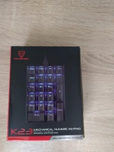 Mechanical-Keyboard Keypad Numeric Outemu-Switch Motospeed K23 OSU Blue 21-Keys Led-Backlight