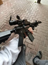 WIPSON-Mira 3X telescópica para rifle, objetivo con lupa óptica, compacto, con cubierta abatible, para arma de caza de 20mm