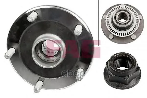 Ступица Колеса Задн Ford: Transit 00-, Привод На Передние Колеса, С Abs Fag арт. 713678660