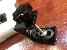 Drill-Bit Locator Puncher-Tools Doweling Jig Woodworking Adjustable for 3-In-1 with 8/15mm