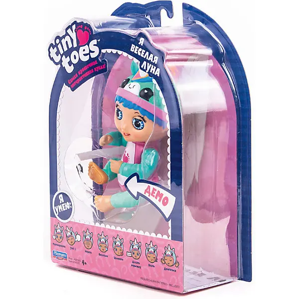 Интерактивная игрушка Playmates Tiny Toes Единорожек
