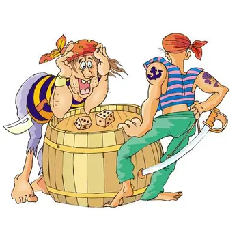 

P0000201 set of d/children's creativity 'Pirates No. 3 'A4