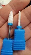 Brocas de cerámica de carburo para uñas, brocas de cortaúñas giratorias, para herramientas de manicura pedicura