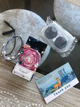 Easysmall de color azul hermoso alumno lentes de contacto cosméticos para los ojos artificiales alumno grado 2 unids/par receta miopía