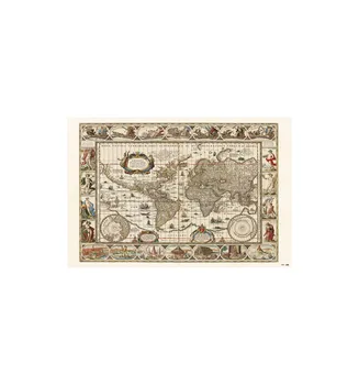 

POSTER Old World Map