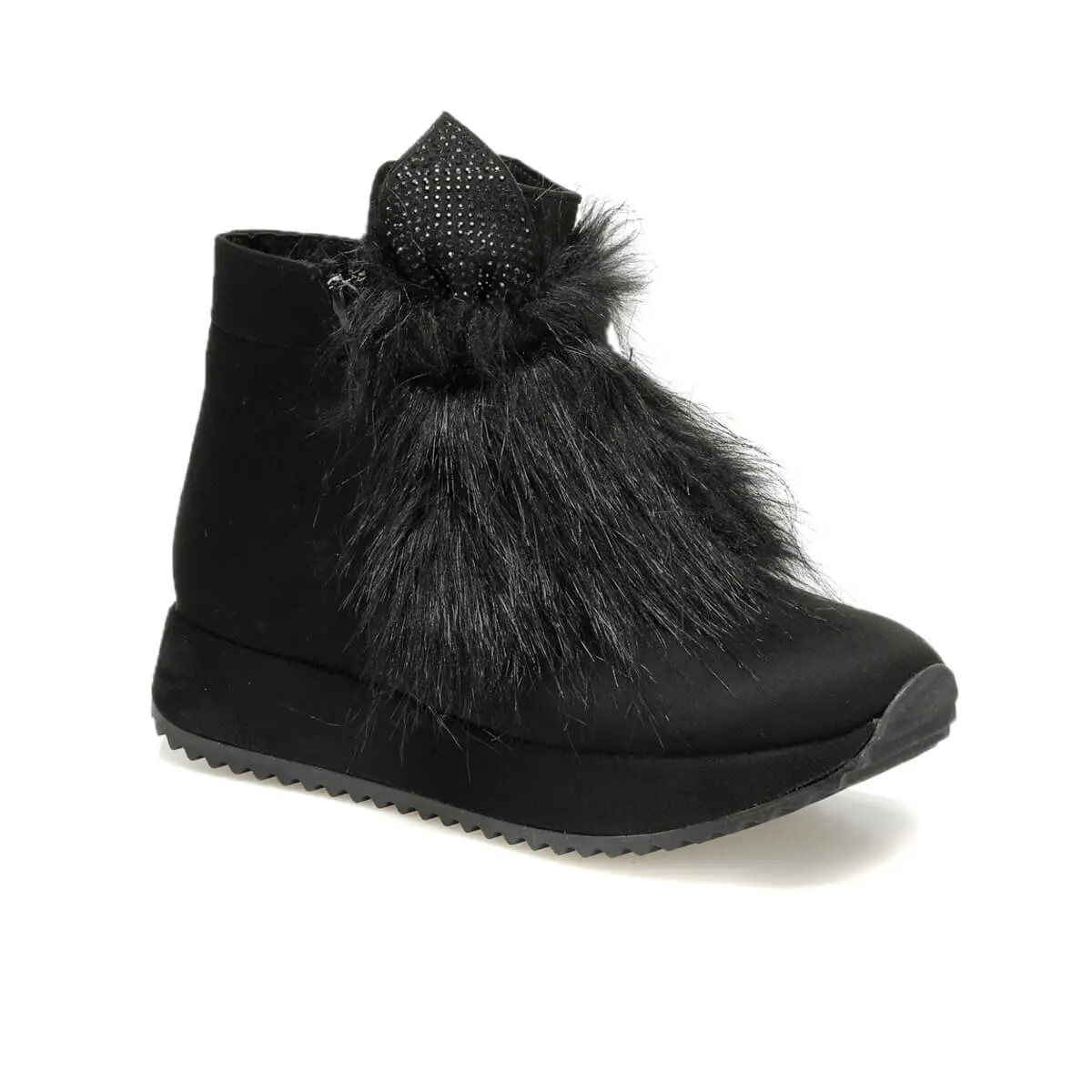 

FLO SWALLOW85Z SUEDE Black Women Boots BUTIGO