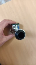 Grifo cromado de repuesto para cocina, cabezal de ducha con pulverizador extraíble, para fregadero de baño, ahorro de agua, acabado cromado, extensión de fregadero