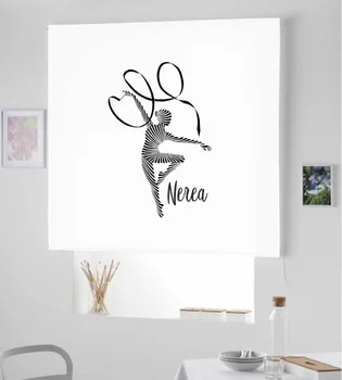 

Blind Iroa pesonalizable Youth/Rhythmic Gymnastics! ROLLER BLINDS TRANSLUCENT! (WHITE 100X175)
