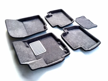 

Textile 3D mats euromat3d luxe in the salon for Peugeot 4007 with metal backing