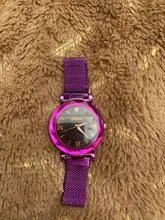 Nueva moda de reloj para mujer elegante imán de las mujeres del cuarzo reloj hebilla cielo estrellado cielo Número Romano dama reloj de pulsera de regalo Dropshipping. Exclusivo.