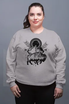 

Angemiel Wear Ethnic Gray Female Sweatshirt