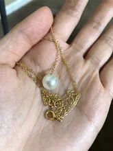 Rinhoo-collar con colgante de color dorado para mujer, mariposa, elefante, Perla de amor, cadena para clavícula, Gargantilla a la moda