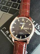 LANGLISHI-relojes deportivos de acero inoxidable para hombre, reloj de pulsera de cuero, de negocios, de cuarzo, 2020