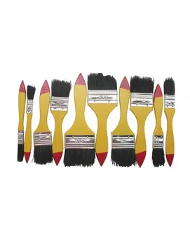 

Set of 10 brushes various models