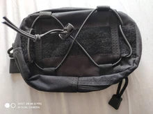 Bolsa Molle con extensión de bolsillo para cinturón táctico, riñonera para herramientas, teléfono móvil y artículos de primeros auxilios, de color negra, muy vendido