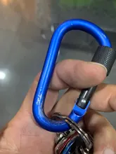 Kit de mosquetones para camping, herramienta de aluminio para supervivencia, gancho para escalada, campamento, exteriores, montañismo, GYH, 4 unidades