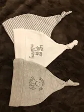 Baby-Hats Caps Newborn 0-6-Months 100%Cotton Printed for 3pcs-Per-Lot KF268