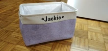 Caja de almacenamiento personalizada para mascotas, cestas de almacenamiento para perro, ropa, juguetes para perros, sin olor, impresión gratuita, nombre de Perro con pata bonita