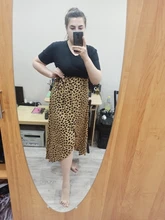 SURMIITRO dibujo de lunares largo Maxi verano falda de la moda de las mujeres 2021 blanco negro Split de cintura alta Sol de estética Falda Mujer