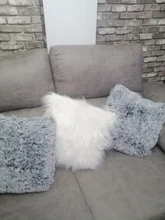 Pillowcase Cover Sofa-Decorative Bedroom Soft-Fur Plush Living-Room 43x43cm New