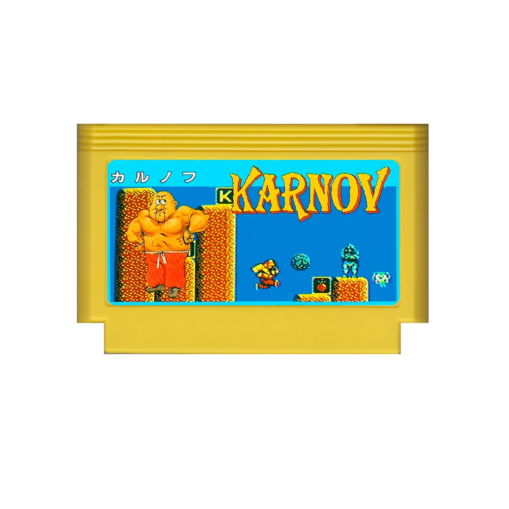 Игровой картридж &quotKARNOV" для приставки Денди (Famicom) 8-BIT | Электроника
