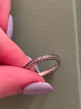 LEKANI-Anillo de Plata de Ley 925 con corazones para mujer, joyería de compromiso de lujo, 5A, circonita cúbica transparente, fina, apilable, Vintage, clásica