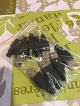 Conector de enchufe tipo A macho, USB, 4 pines, con cubierta de plástico negro, 10 Uds.