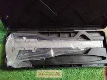 Calibrador Vernier de acero al carbono de 0-150mm, 6 , 0,02mm/0,05mm, escala láser de cuerpo grueso, herramienta de medición de forjado, herramientas de mano de construcción