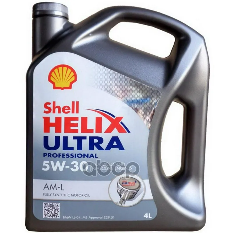 Shell Масло Моторное Синтетическое Helix Ultra Pro Am-L 5w-30 4л 550046353