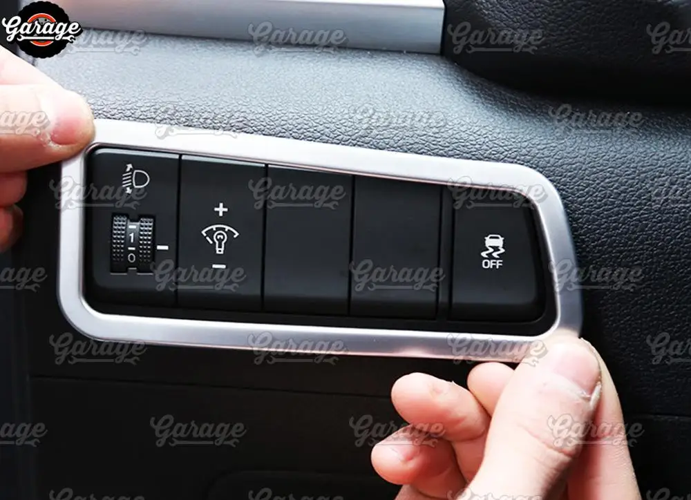 Рамка кнопочного блока для hyundai Tucson- ABS пластик литье 1 комплект/1 шт украшение автомобиля Стайлинг