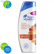 Шампунь против перхоти Head&Shoulders 3 Action Против выпадения волос для женщин 400 мл
