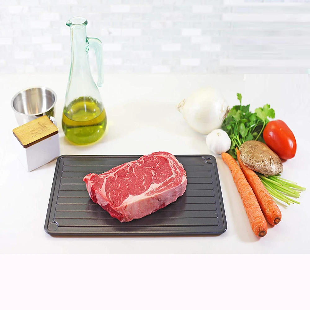 Быстрая разморозка лоток оттепель замороженные продукты Мясо Фрукты быстрая пластина для разморозки доска разморозка кухня гаджет инструмент