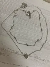Moon Choker Necklace Short-Chain Pendant-Collar Gift Tiny Multi-Layer Small Heart Women