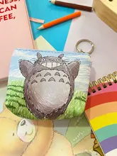 Disney-cartera con caricaturas para niños, monedero de Mickey Mouse, regalo para niña y niño, bolso de almacenamiento con llave colgante, Cartera de paquete para chico y Frozen