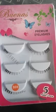 Pestañas inferiores suaves hechas a mano, 5 pares, 8 estilos diferentes debajo de los ojos, 100%