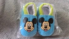 Encantadora zapatos para bebé de dibujos animados de los niños suave en primer lugar los caminantes recién nacido lindo calzado zapatos de cuna niños niñas zapatos