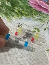 Heat-Shrink-Connect Terminals Butt-Connectors-Kit Solder-Sleeve-Tube Electrical-Wire