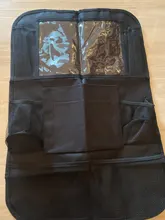 Bolsa impermeable para almacenamiento de artículos diversos, funda protectora de asiento trasero de coche para niños, bolsa protectora para patadas de bebé