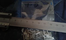 Rompin 100 unids/lote de tubos redondos de aluminio, fundas de tubo de engarce, accesorios de línea de pesca de mar