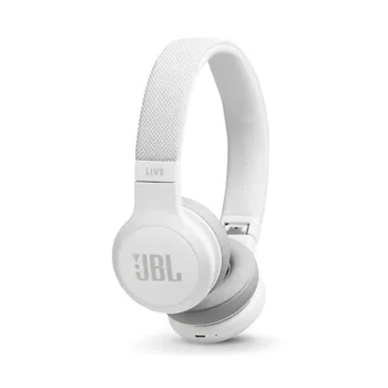 

Jbl live 400 bt White on-ear headphones wireless bluetooth handsfree voice assistant