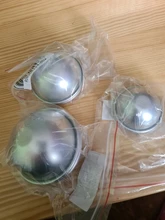 Moldes de bombas de baño redondos de aleación de aluminio, 2 uds., herramienta artesanal, bomba de baño, Bola de sal, regalos caseros, molde de esfera semicircular