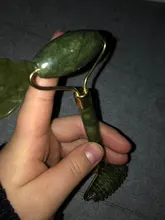 Facial-Massage-Roller Guasha-Board Face-Lift Jade-Stone Relaxation Body-Skin Double-Heads