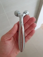 Rodillo portátil para masaje facial, rodillo masajeador 3D con forma de Y para masaje facial, herramienta de belleza para el cuidado de la piel, rotación del 360