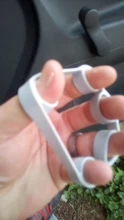 Pinza de dedo portátil para entrenamiento de fuerza banda de resistencia de silicona, agarre de mano, muñeca, Yoga, estirador de dedos, ejercicio, 3/6 Uds.