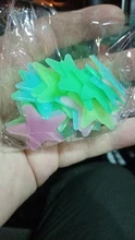 Decal Wallpaper Decorative 3d-Stars Luminous Fluorescent Glow-In-Dark 50pcs Plastic