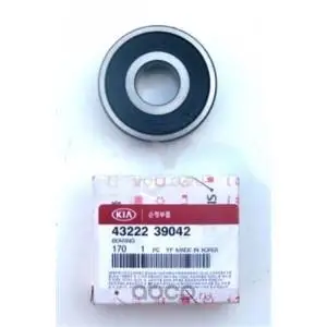 4322239042 KIA ШАРИКОВЫЙ ПОДШИПНИК D=40ММ/BEARING