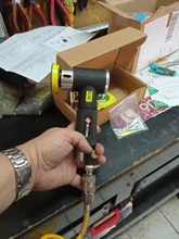SI FANG-Pulidora neumática de aire para construcción, dispositivo de 2 pulgadas/3 pulgadas, herramientas de aire, pulidora orbital de doble acción para coche, asa de mango de goma